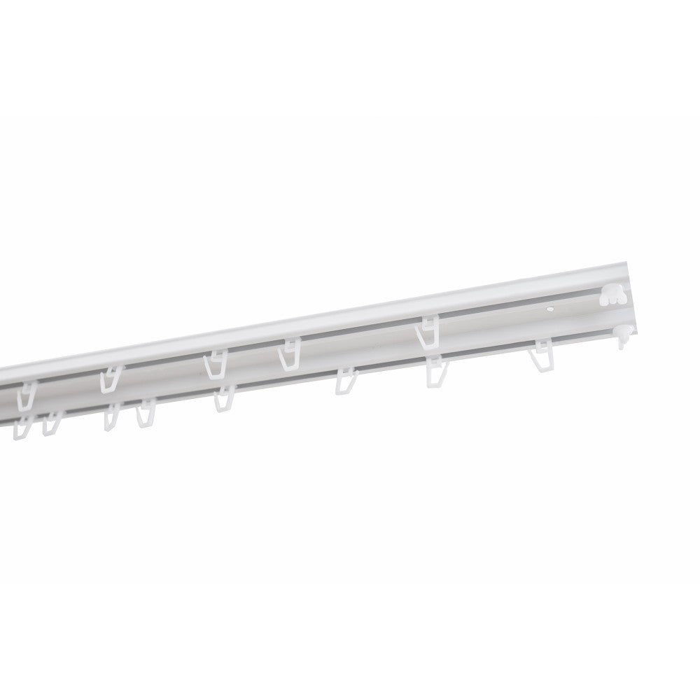 SINA ALUMINIU LM ALB 2 CANALE, 150 CM