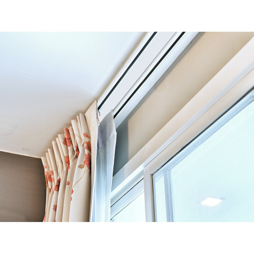 SINA ALUMINIU LM ALB 2 CANALE, 200 CM